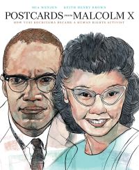 Book Cover for Postcards from Malcolm X by Mia Wenjen