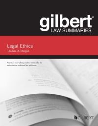 Book Cover for Legal Ethics by Thomas D Morgan