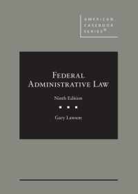 Book Cover for Federal Administrative Law by Gary Lawson