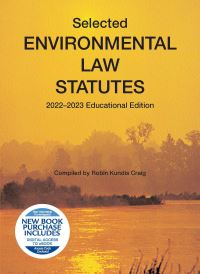 Book Cover for Selected Environmental Law Statutes by Robin Kundis Craig