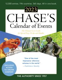 Book Cover for Chase's Calendar of Events 2023 by Editors of Chases