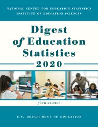 Book Cover for Digest of Education Statistics, 2020 by Education Department