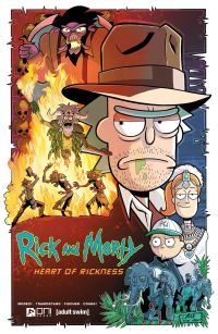 Book Cover for Rick and Morty by Michael Moreci