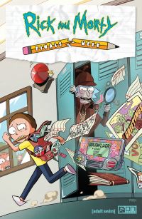 Book Cover for Rick and Morty by Daniel Kibblesmith, Christof Bogacs, Jake Black, James Asmus, Jim Festante, Alex Firer