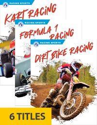 Book Cover for Racing Sports (Set of 6). Hardcover by 