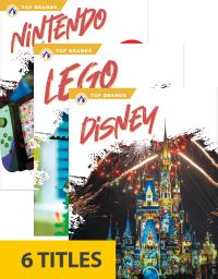 Book Cover for Top Brands (Set of 6). Hardcover by 