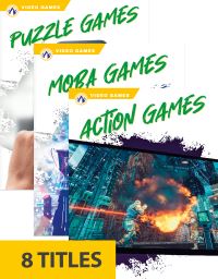 Book Cover for Video Games (Set of 8). Hardcover by 