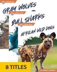 Book Cover for Predators (Set of 8). Hardcover by 