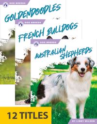 Book Cover for Dog Breeds (Set of 12). Hardcover by 