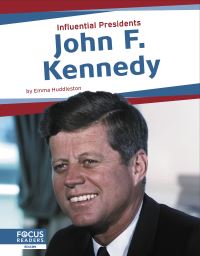 Book Cover for John F. Kennedy by Emma Huddleston