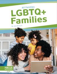 Book Cover for LGBTQ+ Families by Jen Breach