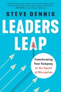 Book Cover for Leaders Leap by Steve Dennis