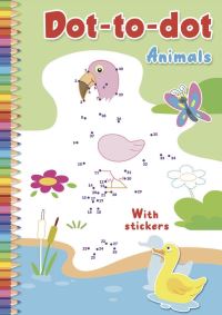 Book Cover for Dot-to-Dot Animals by Isadora Smunket