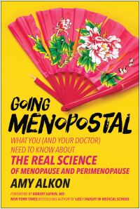 Book Cover for Going Menopostal by Amy Alkon