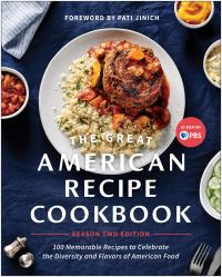 Book Cover for The Great American Recipe Cookbook. Season 2 Edition by Tiffany Derry, Leah Cohen, Graham Elliot, Alejandra Ramos, VPM Media Corporation