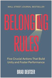 Book Cover for Belonging Rules by Brad Deutser
