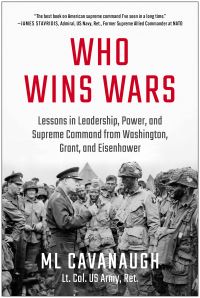 Book Cover for Who Wins Wars by ML Cavanaugh