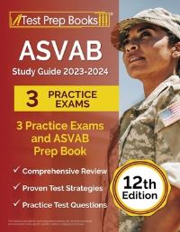 Book Cover for ASVAB Study Guide 2023-2024 by Joshua Rueda