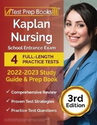 Book Cover for Kaplan Nursing School Entrance Exam 2022-2023 Study Guide by Joshua Rueda