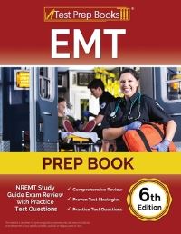 Book Cover for EMT Prep Book by Joshua Rueda