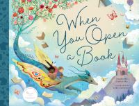 Book Cover for When You Open a Book by Caroline Derlatka