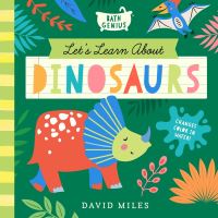 Book Cover for Let's Learn About Dinosaurs by David Miles