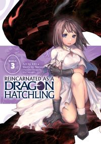 Book Cover for Reincarnated as a Dragon Hatchling. Volume 3 by Necoco