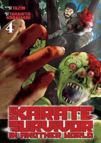 Book Cover for Karate Survivor in Another World. Volume 4 by Yazin