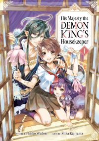 Book Cover for His Majesty the Demon King's Housekeeper. Vol. 1 by Saiko Wadori