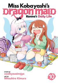 Book Cover for Miss Kobayashi's Dragon Maid. 10 Kanna's Daily Life by Coolkyousinnjya