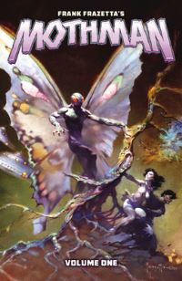 Book Cover for Frank Frazetta's Mothman by Tim Hedrick