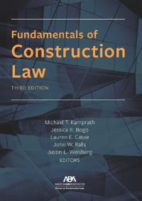 Book Cover for Fundamentals of Construction Law by American Bar Association
