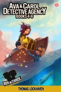 Book Cover for Ava & Carol Detective Agency (Books 4-6) by Thomas Lockhaven, Emily Chase