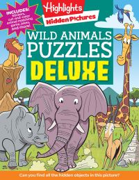 Book Cover for Wild Animals Puzzles Deluxe by Highlights