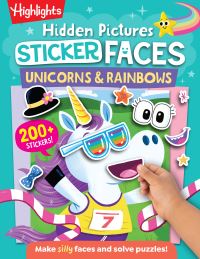 Book Cover for Hidden Pictures Sticker Faces by Highlights