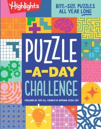 Book Cover for Puzzle-a-Day Challenge: Bite-Size Puzzles All Year Long by Highlights