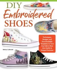 Book Cover for DIY Embroidered Shoes by Melissa Galbraith