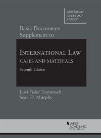 Book Cover for Basic Documents Supplement to International Law by Lori F. Damrosch, Sean D. Murphy