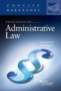 Book Cover for Principles of Administrative Law by Keith Werhan