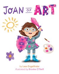 Book Cover for Joan of Art by Lesa Engelthaler