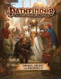 Book Cover for Druma, Profit and Prophecy by John Compton, Thurston Hillman