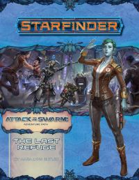 Book Cover for Attack of the Swarm. 2 of 6 The Last Refuge by Mara Lynn Butler