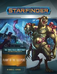 Book Cover for Flight of the Sleepers by Owen K C Stephens, Leo Glass, Vanessa Hoskins, Jenny Jarzabski