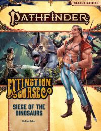 Book Cover for Siege of the Dinosaurs by Kate Baker, Luis Loza