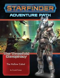 Book Cover for The Hollow Cabal by Crystal Frasier