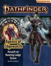 Book Cover for Agents of Edgewatch 4. Assault on Hunting Lodge Seven by Ron Lundeen