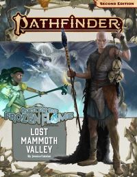 Book Cover for Quest for the Frozen Flame. Part 2 Lost Mammoth Valley by Jessica Catalan