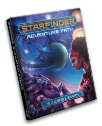 Book Cover for Scoured Stars Adventure Path by Eleanor Ferron