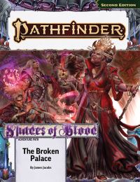 Book Cover for The Broken Palace by James Jacobs