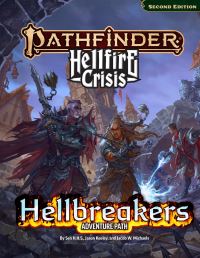 Book Cover for Pathfinder Hellbreakers Adventure Path by Sen HHS, Jason Keeley, Jacob W Michaels